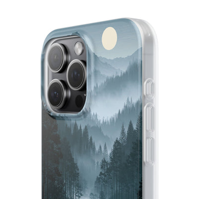 Silent Nordic Fjord · Lite Phone Case for iPhone ·  Blue