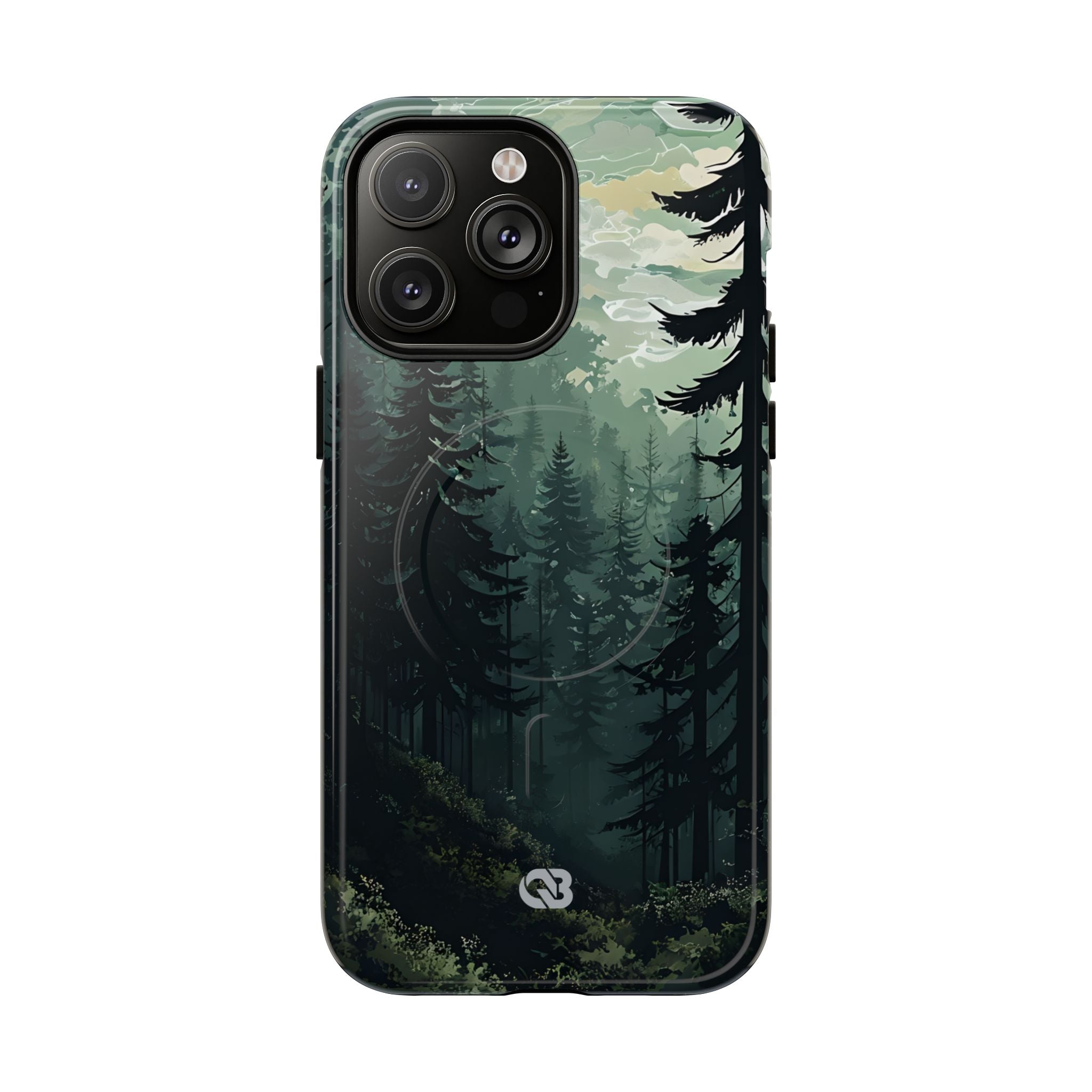 Misty Pine Shadow · Tough+ Phone Case for iPhone · Magsafe