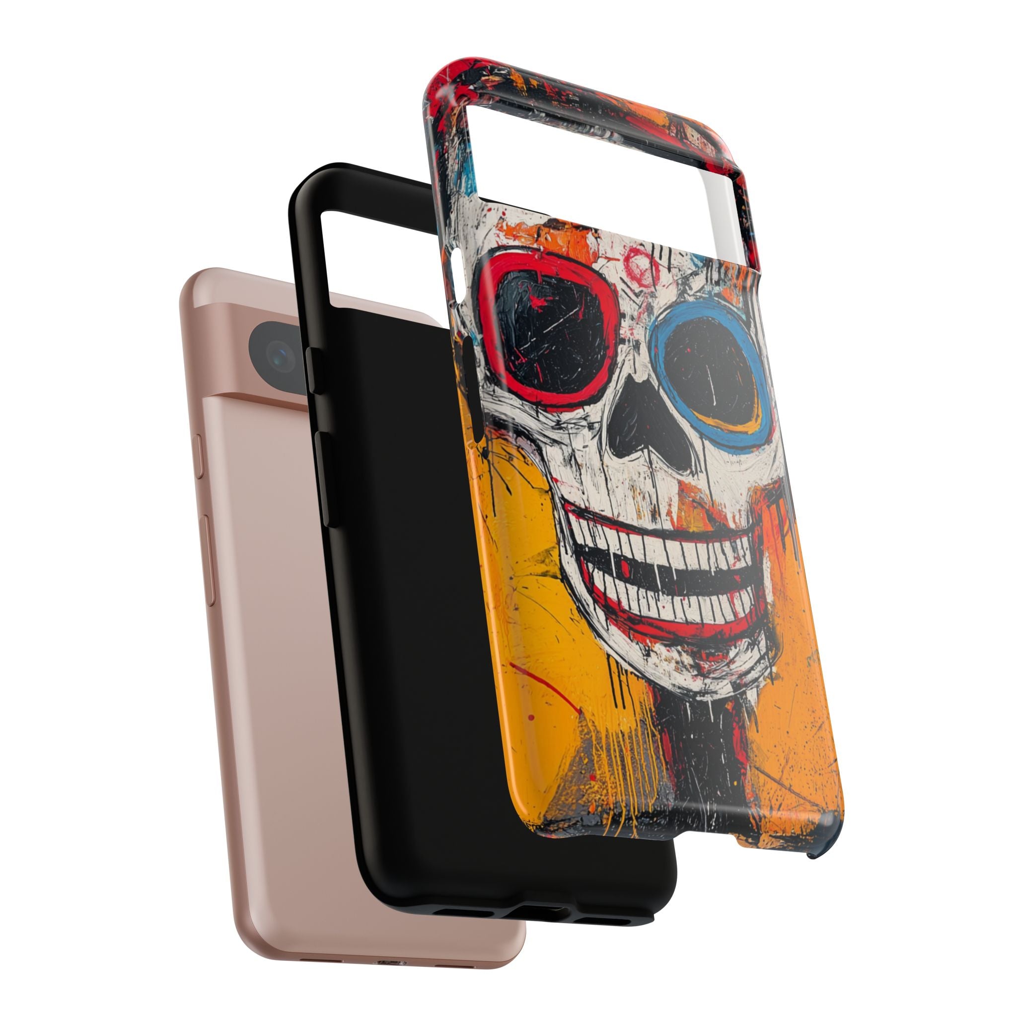 Vivid Graffiti Skull · Tough Phone Case for Google Pixel