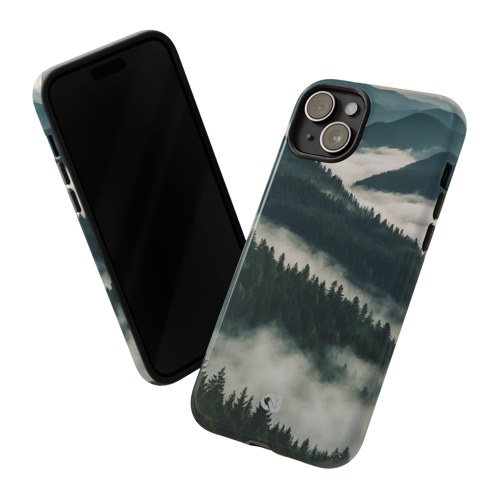 Misty Pine Peaks · Tough Phone Case for iPhone