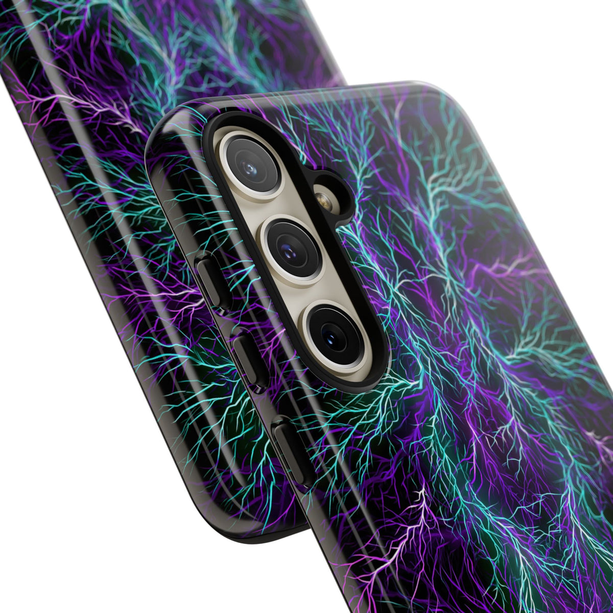 Electric Plasma Arbor · Tough Phone Case for Samsung · Purple