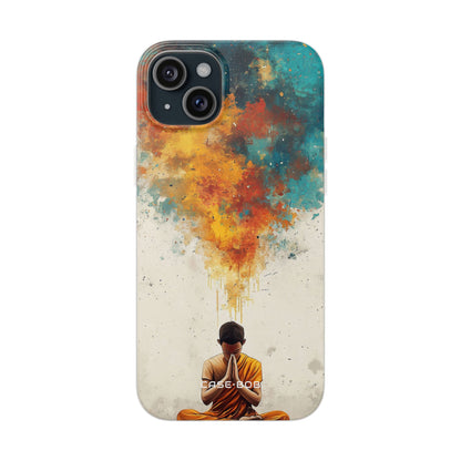 Meditative Glow iPhone 15 Plus Case - Soft