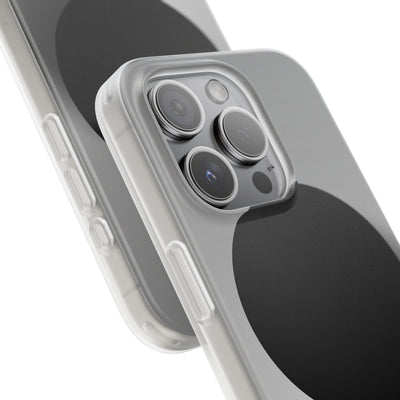 Grey Lite Phone Case for iPhone - Matte Onyx Sphere