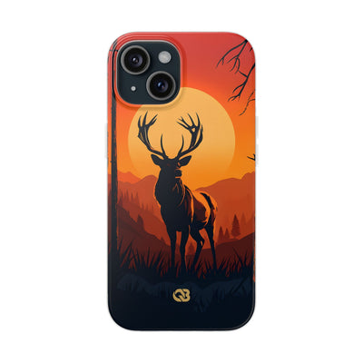 Amber Ridge Stag · Soft Phone Case for iPhone