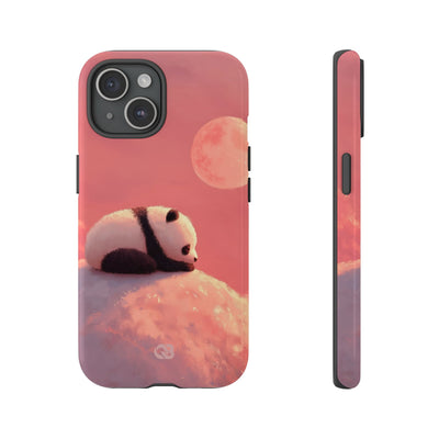 Rose Moon Panda · Tough Coque de téléphone pour iPhone