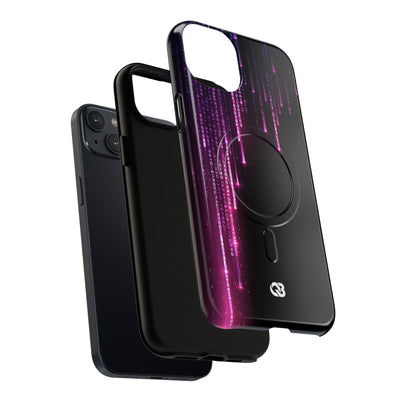 Binary Cascade · Tough 2.0 Magnetic Phone Case for iPhone · Black
