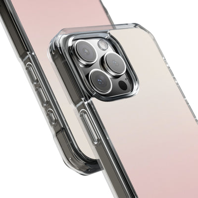 Pink Impact MagSafe Phone Case for iPhone - Frosted Blush Horizon