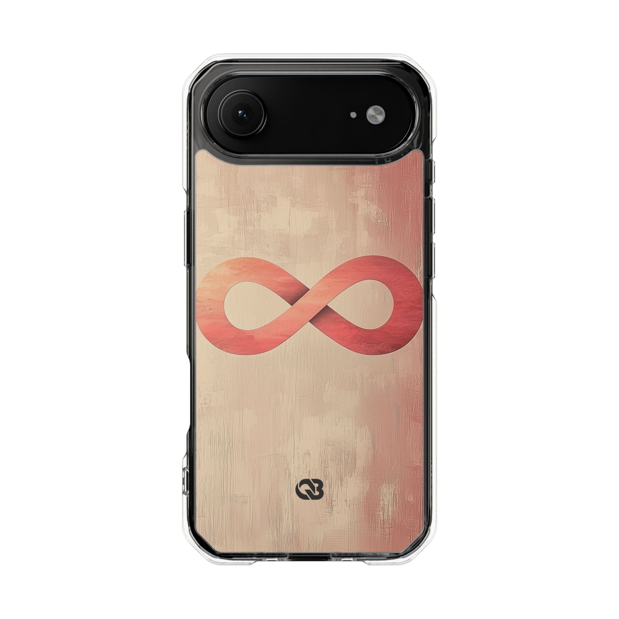 Terracotta Infinity Stroke · Impact Coque de téléphone pour iPhone · Magsafe
