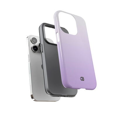 Purple Tough Phone Case for iPhone - Frosted Lavender Fade