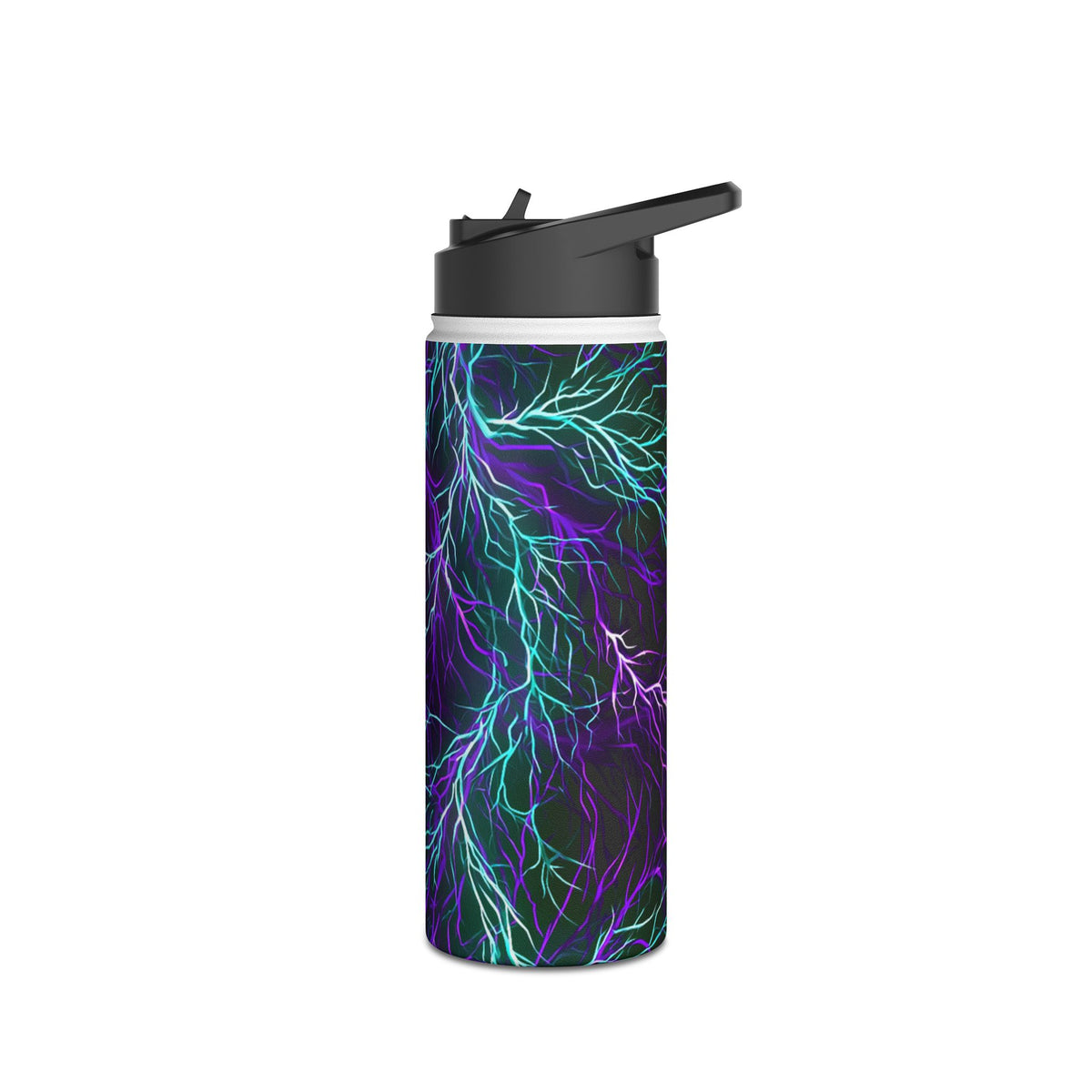 Electric Plasma Arbor · Insulated Water Bottle · Purple