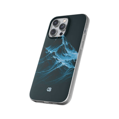 Nordic Frost Peak · Lite Phone Case for iPhone ·  Blue