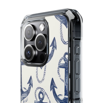 Navy Ankerlus iPhone 15 Pro Case - Impact
