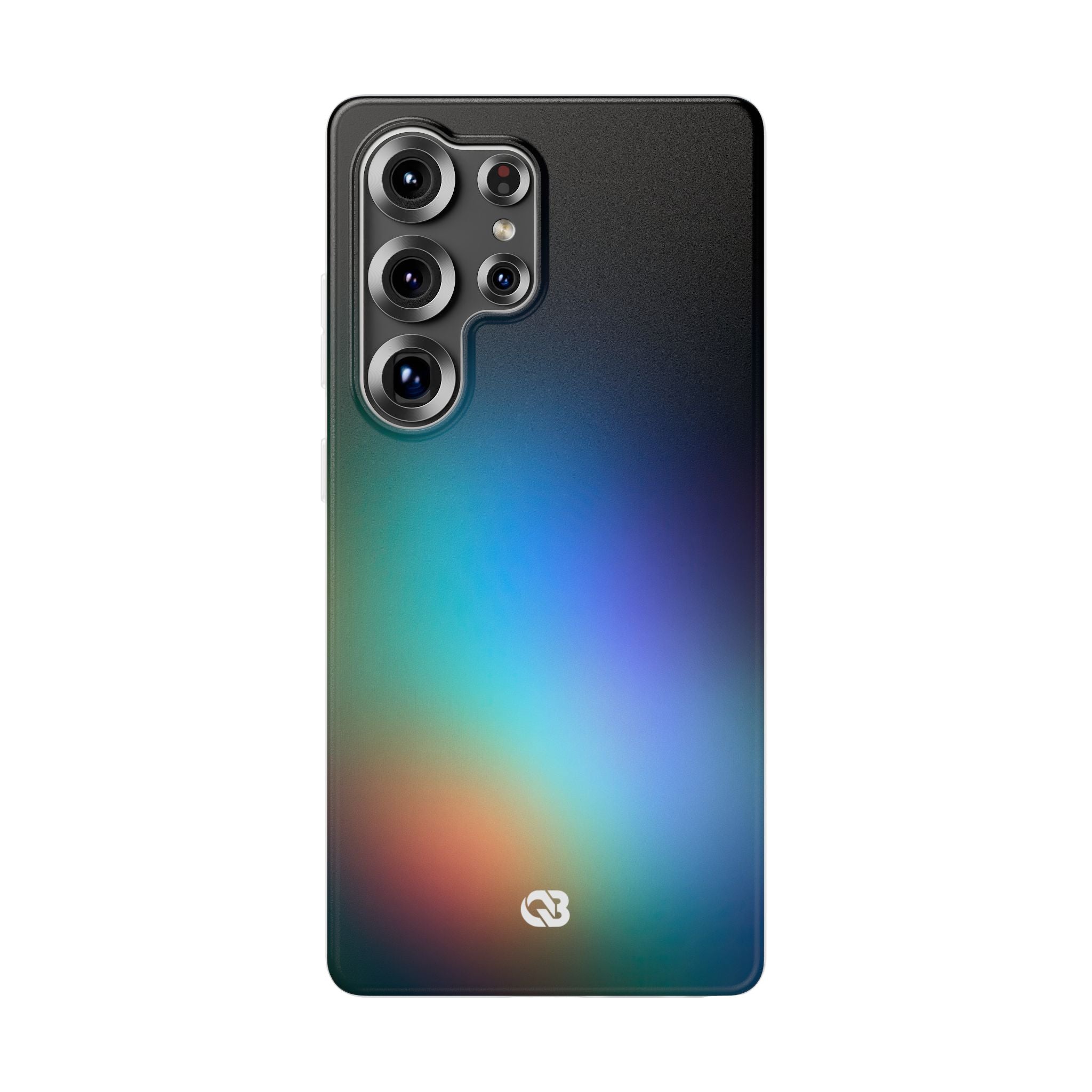 Black Lite Phone Case for Samsung - Electric Prism Grain