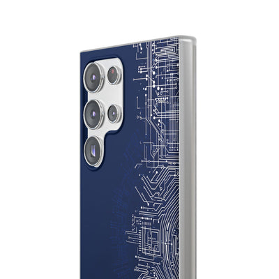 Blue Lite Phone Case for Samsung - Cobalt Circuit Logic