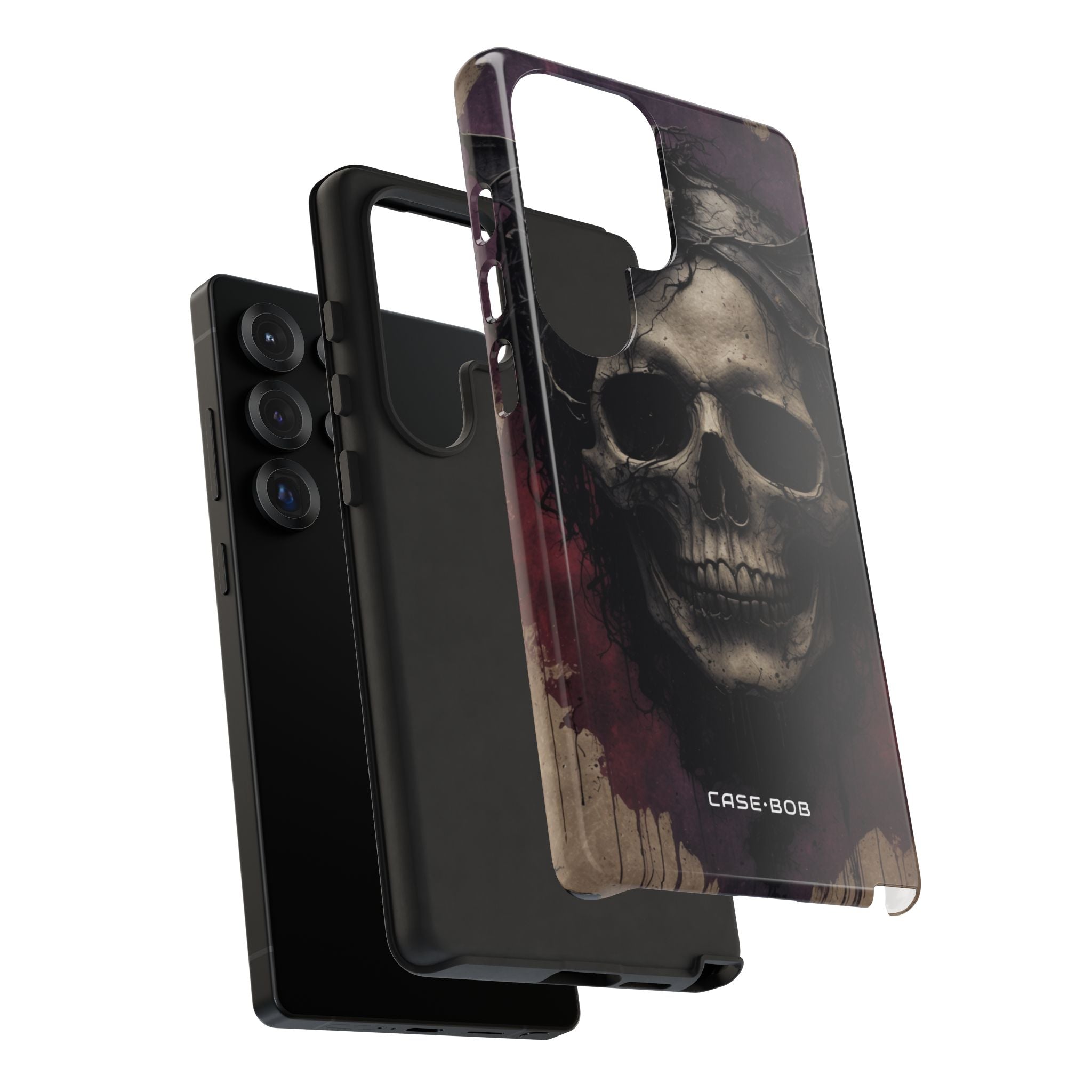Gothic Totenkopf Krone Samsung S25 Ultra Case - Tough