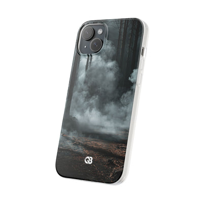 Shadowed Pine Mist · Lite Phone Case for iPhone ·  Black
