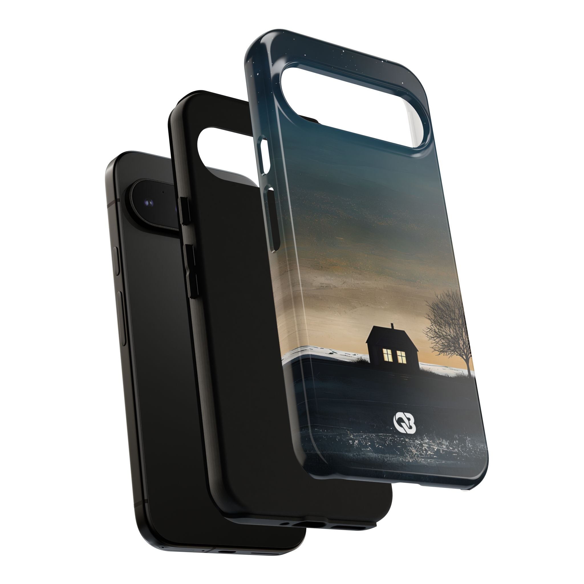 Midnight Cabin Glow · Tough Phone Case for Google Pixel