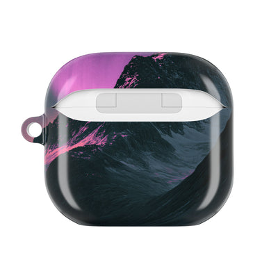 Arctic Aurora Summit · Hard Case for AirPods & AirPods Pro · Black