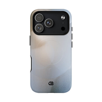 White Tough 2.0 Magsafe Phone Case for iPhone - Frosted Ribbed Sphere