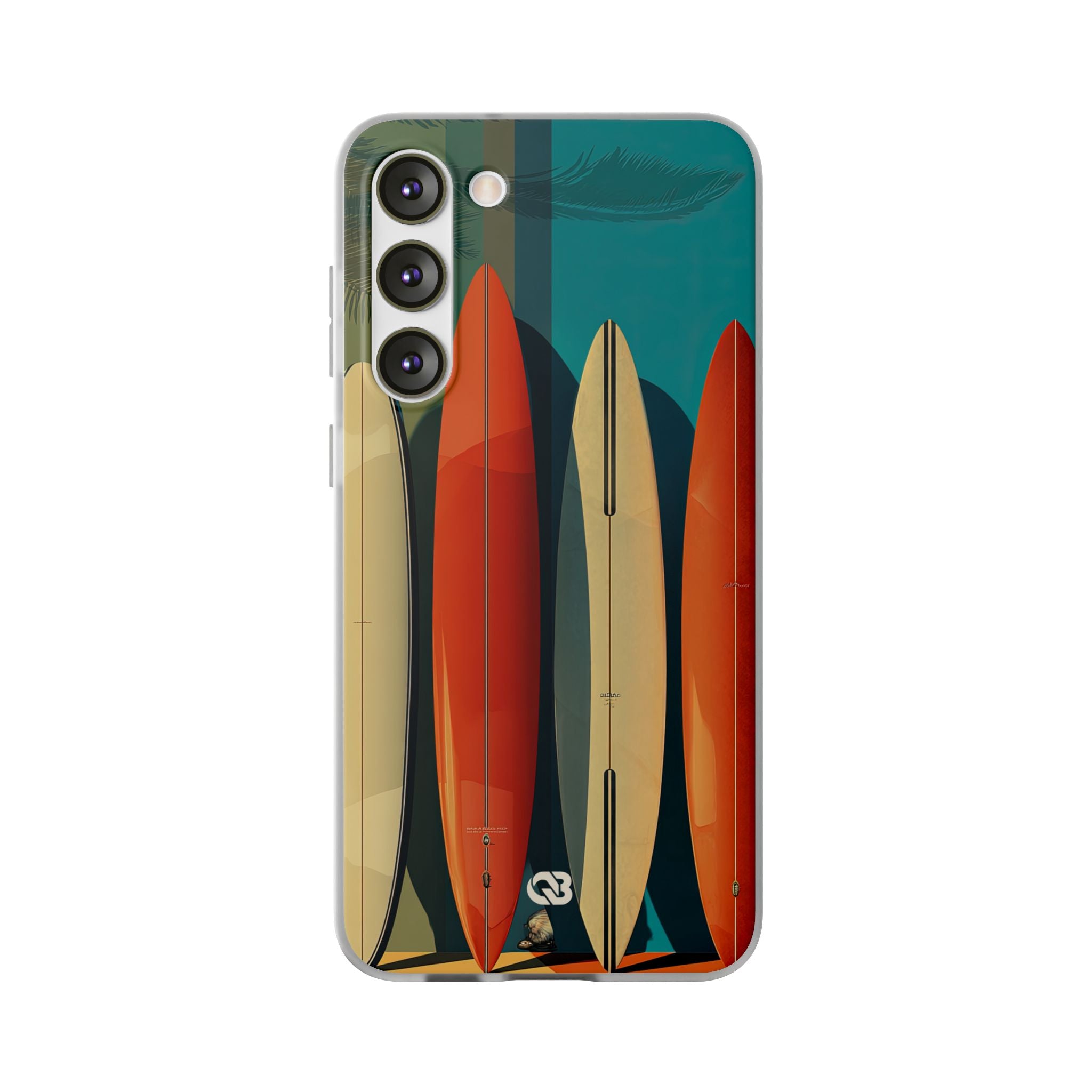 Teal Coast Lineup · Soft Handyhülle für Samsung