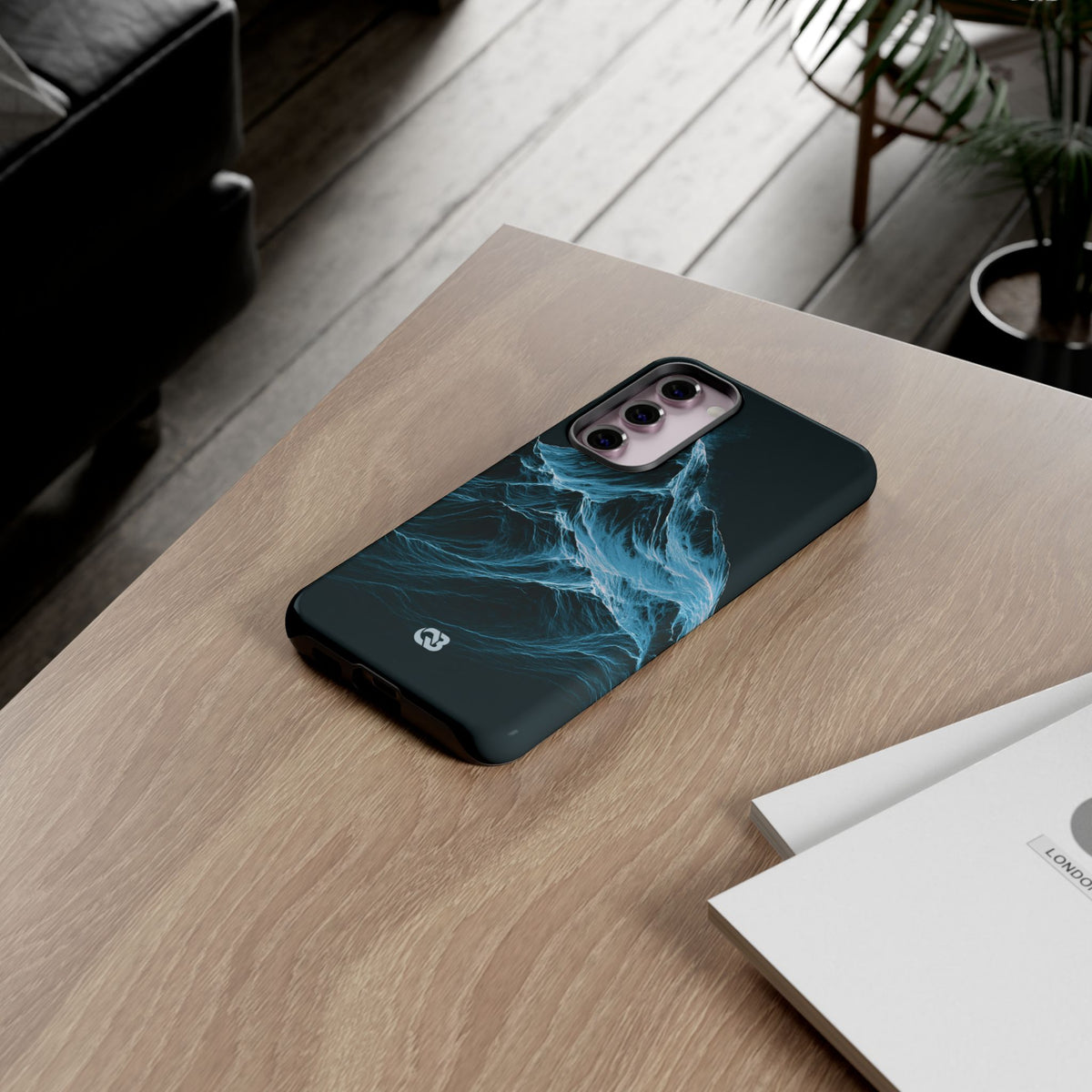 Nordic Frost Peak · Tough Phone Case for Samsung · Blue