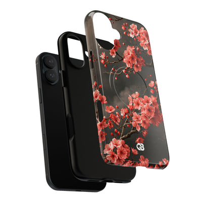 Dark Sakura Nocturne · Tough 2.0 Magnetic Phone Case for iPhone · Black