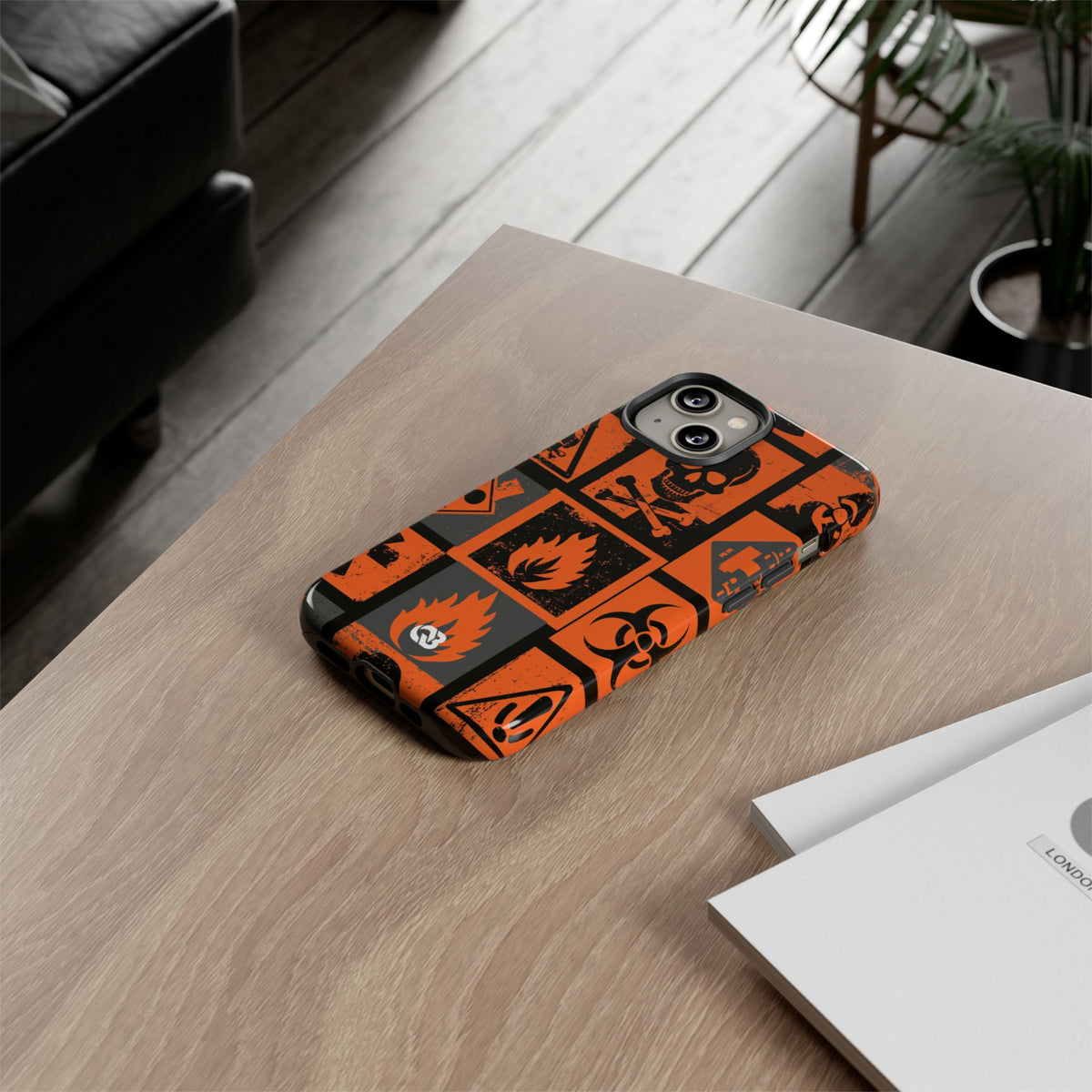 Urban Hazard · Tough Phone Case for iPhone · Orange