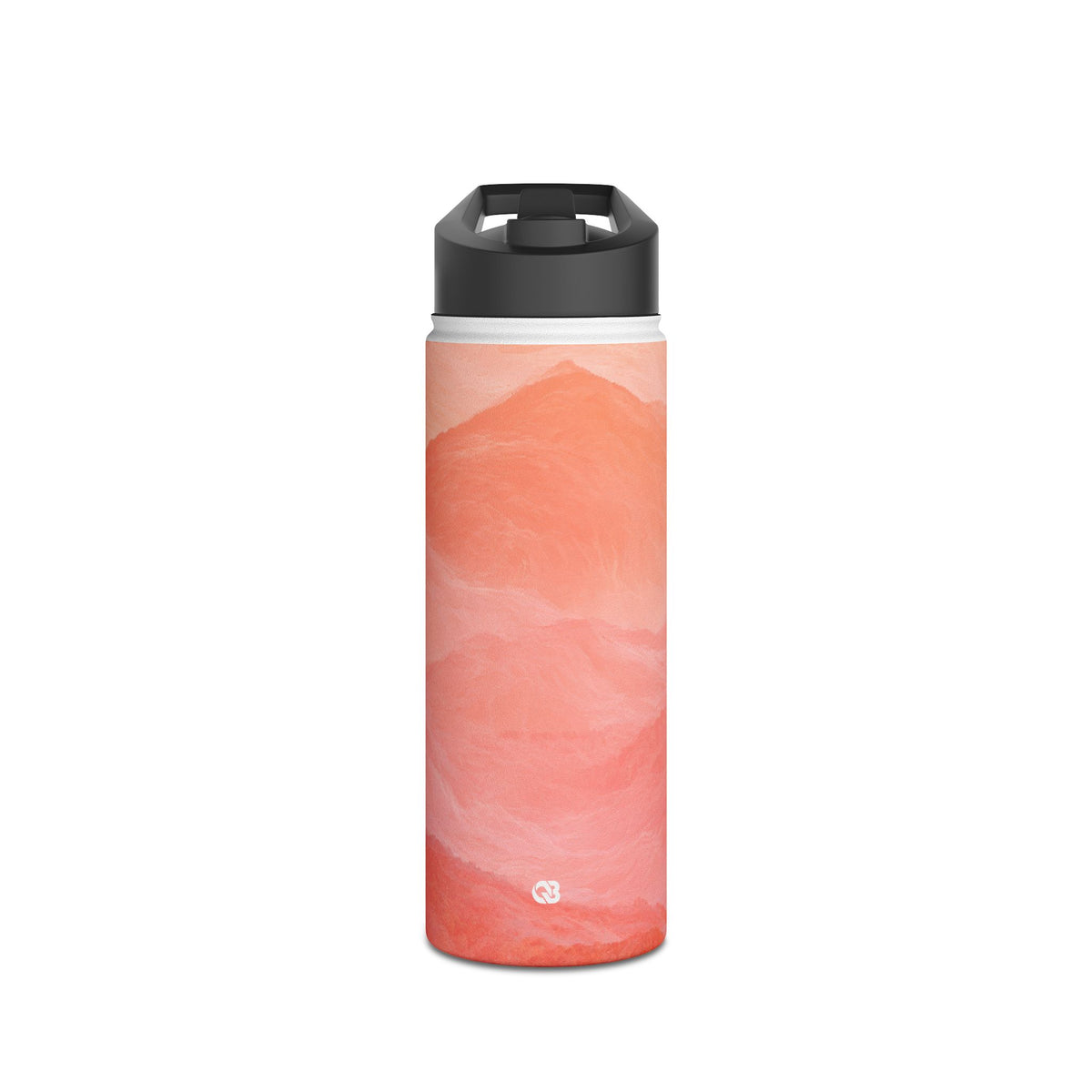 Alpenglow Ridge Vista · Insulated Water Bottle · Orange