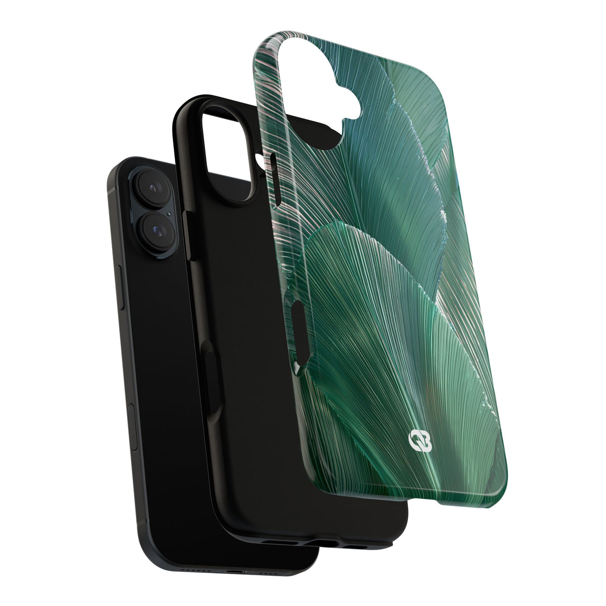 Translucent Fan Palm · Tough Phone Case for iPhone · Teal