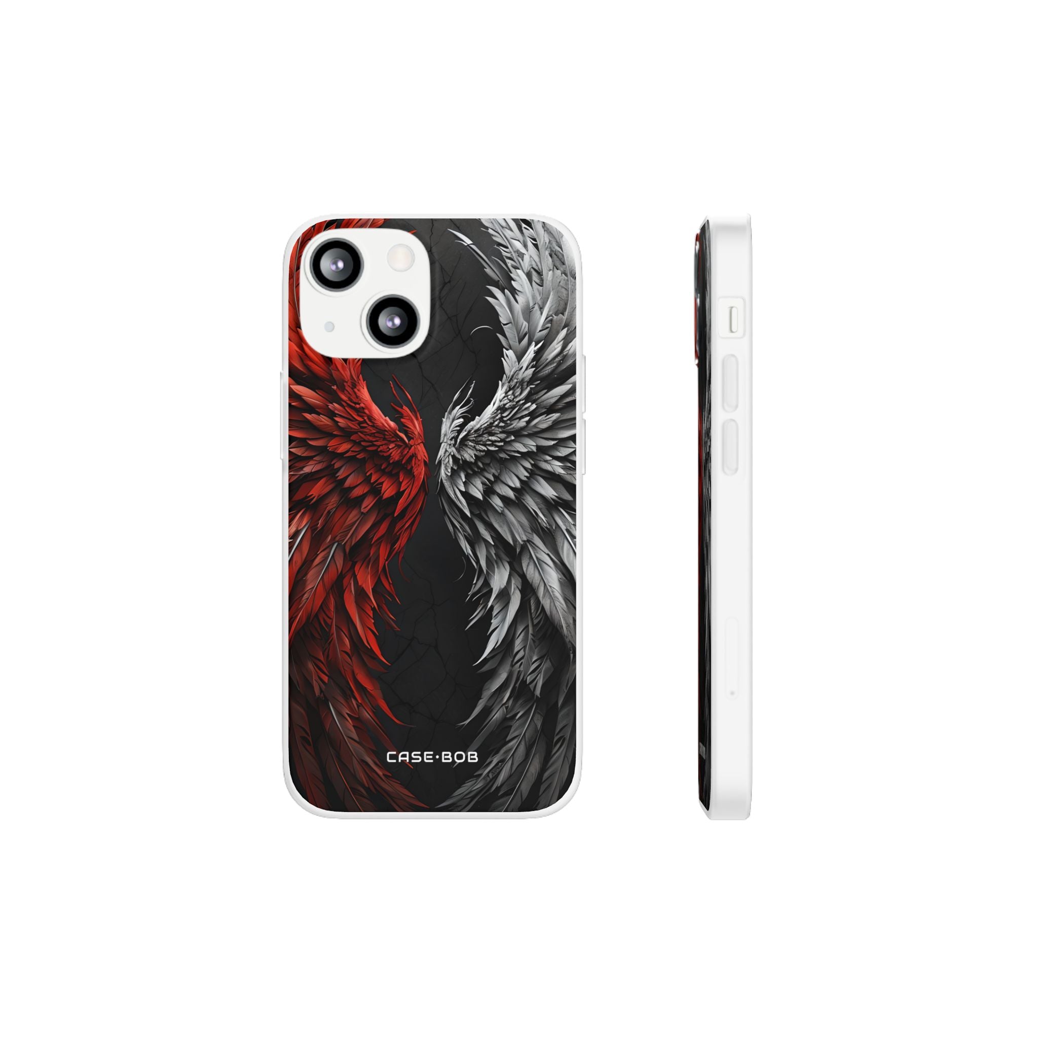 Crimson White Wings iPhone 13 mini Case - Soft