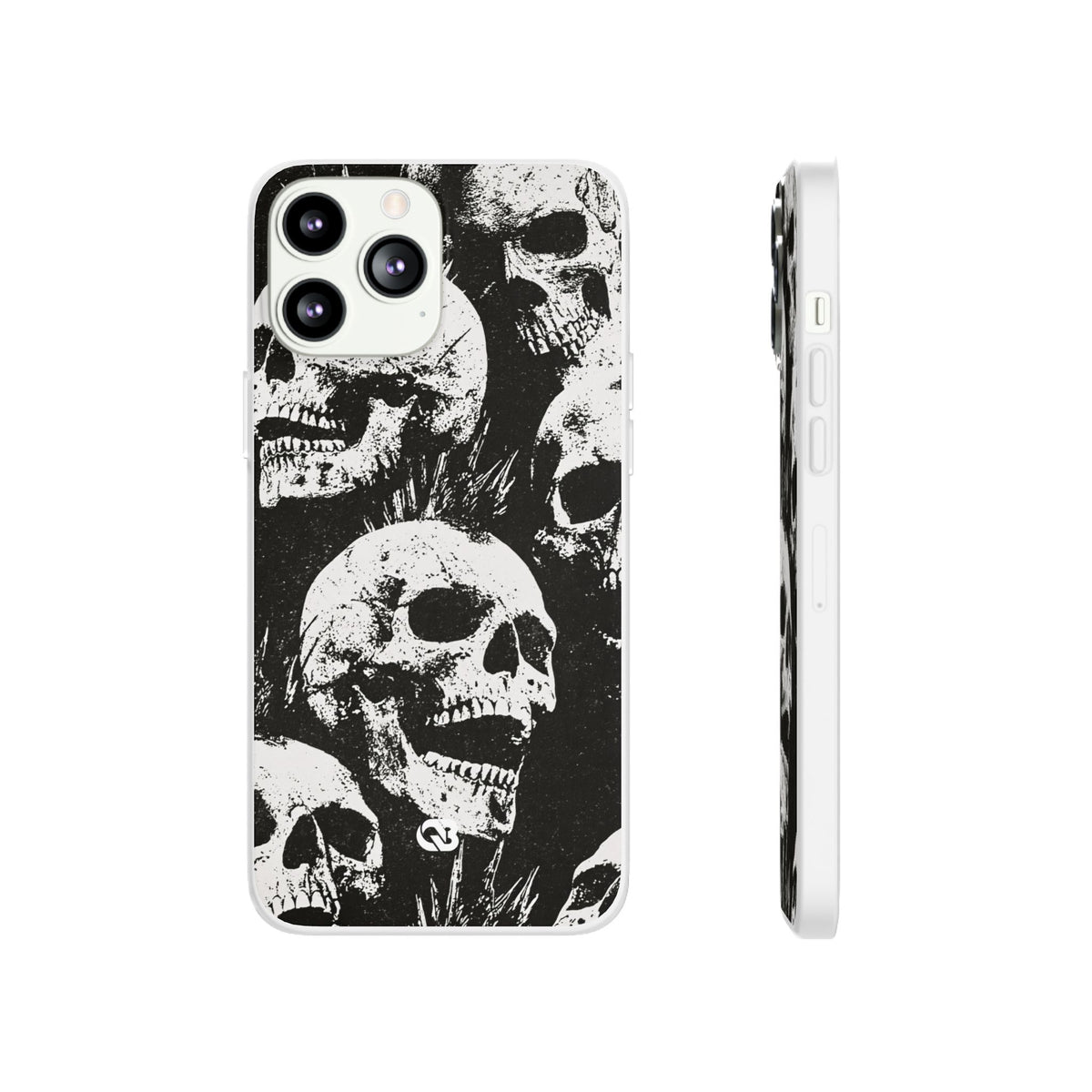 Punk Skull Riot · Lite Phone Case for iPhone ·  Black
