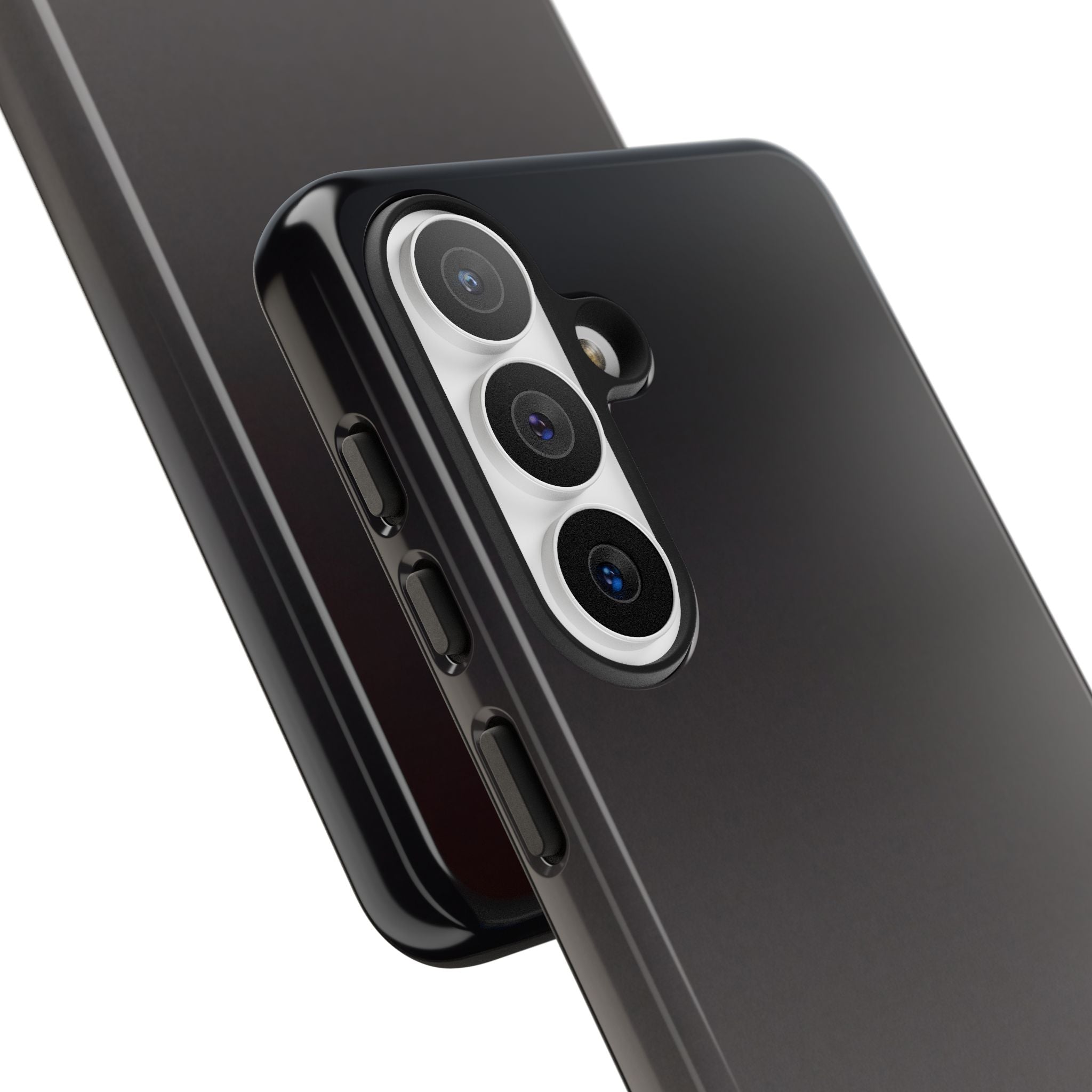 Grey Tough Phone Case for Samsung - Obsidian Ash Fade