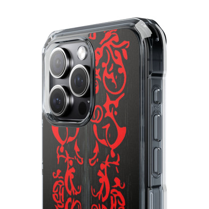 Crimson Spiral iPhone 15 Pro Max Case - Impact
