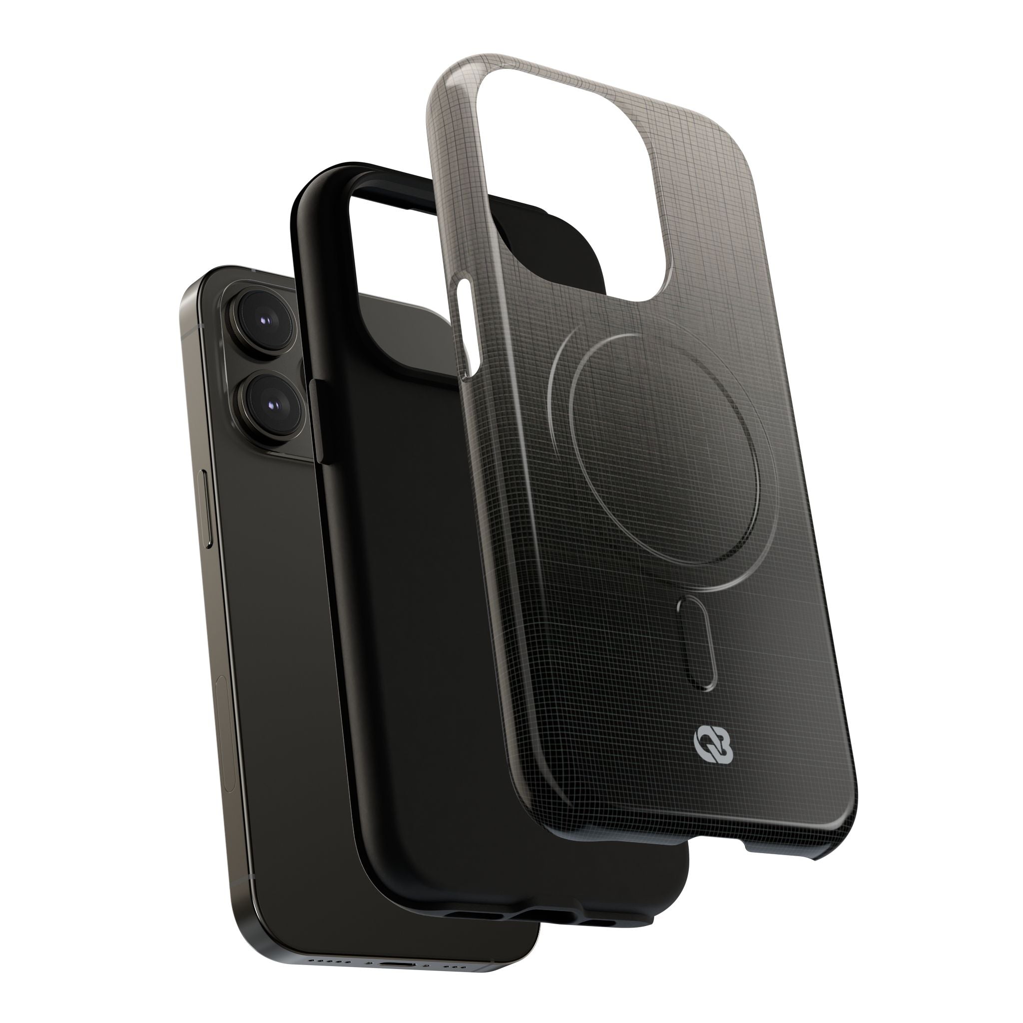 Grey Tough 2.0 Magsafe Phone Case for iPhone - Faded Sand Mesh