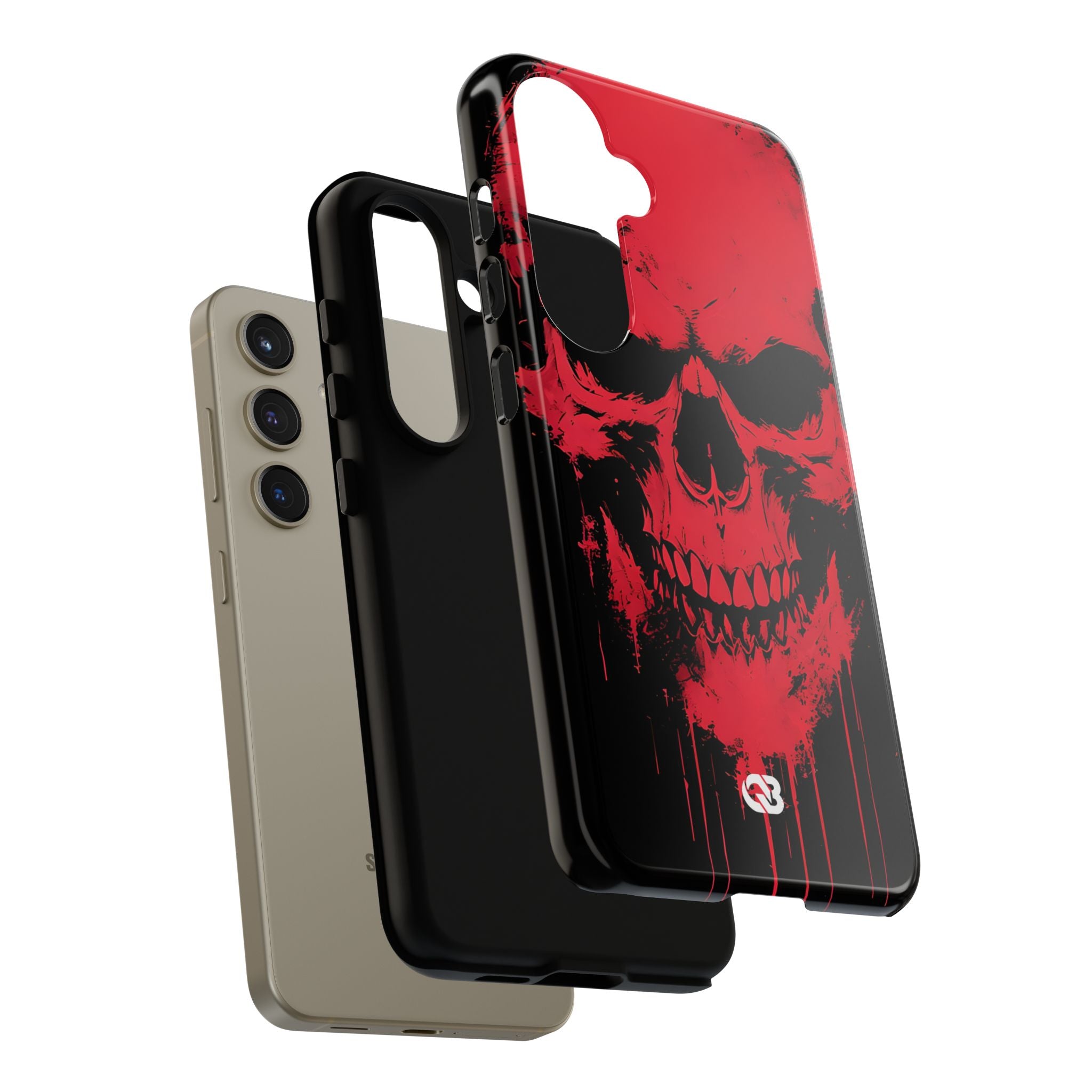 Crimson Street Skull · Tough Case na telefon Samsung