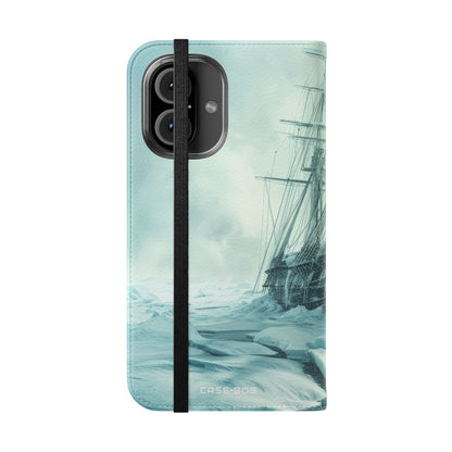 Jäädytetty Galleon - iPhone 16 Case - Lompakko