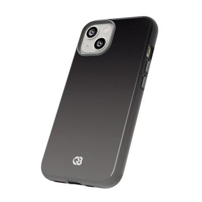 Grey Tough Phone Case for iPhone - Obsidian Ash Fade
