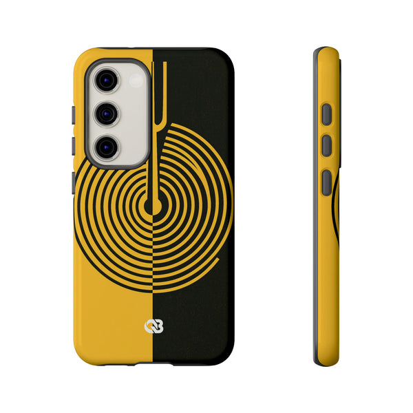 Orbital Resonance · Tough Phone Case for Samsung · Yellow