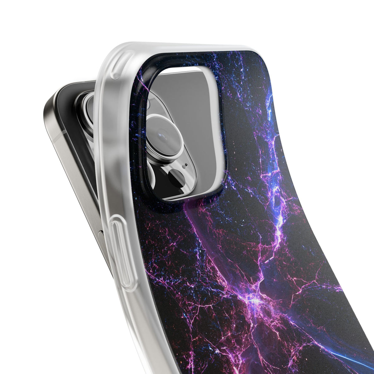 Neural Singularity · Lite Phone Case for iPhone ·  Black
