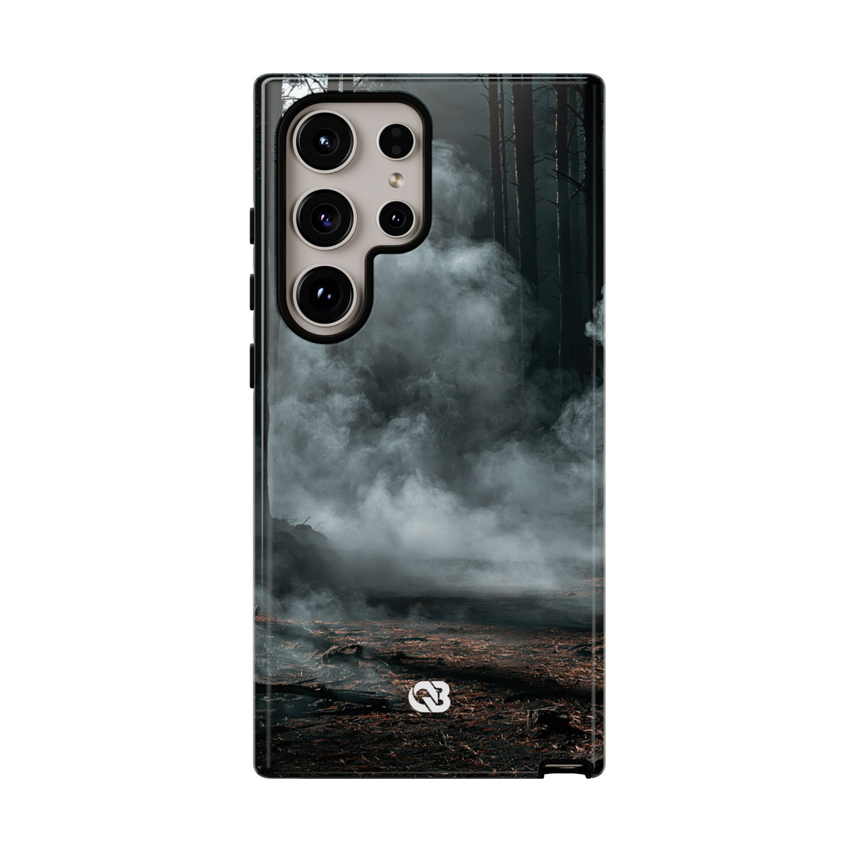 Shadowed Pine Mist · Tough Phone Case for Samsung · Black