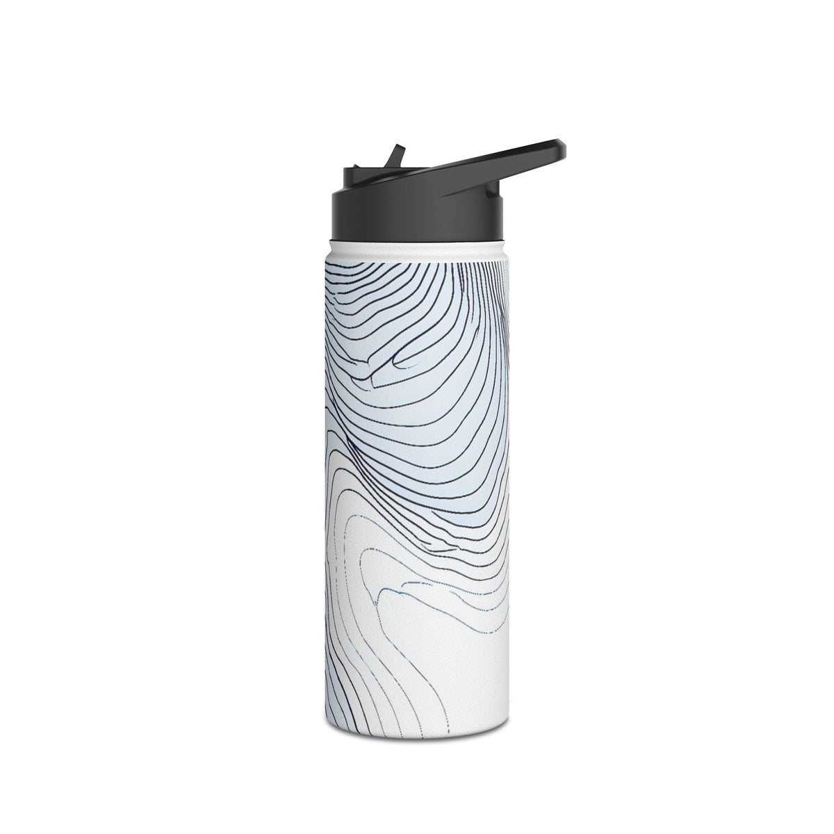 Nordic Ridge Contour · Insulated Water Bottle · White