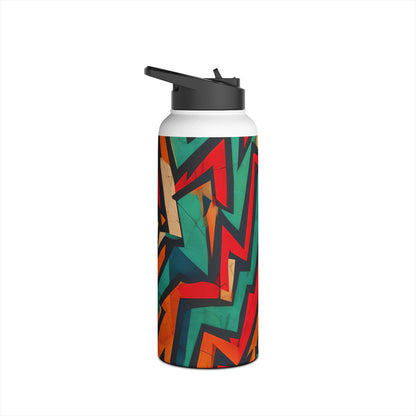 Jagged Flame - Stainless Steel Water Bottle