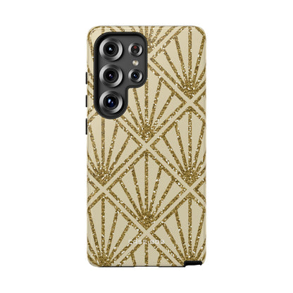 Gold Diamant Glanz Samsung S25 Ultra Case - Tough