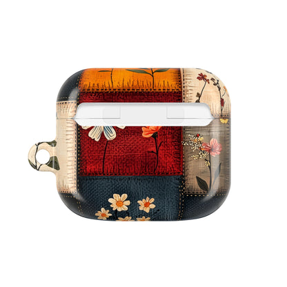 Patchwork Blooms - AirPods Case