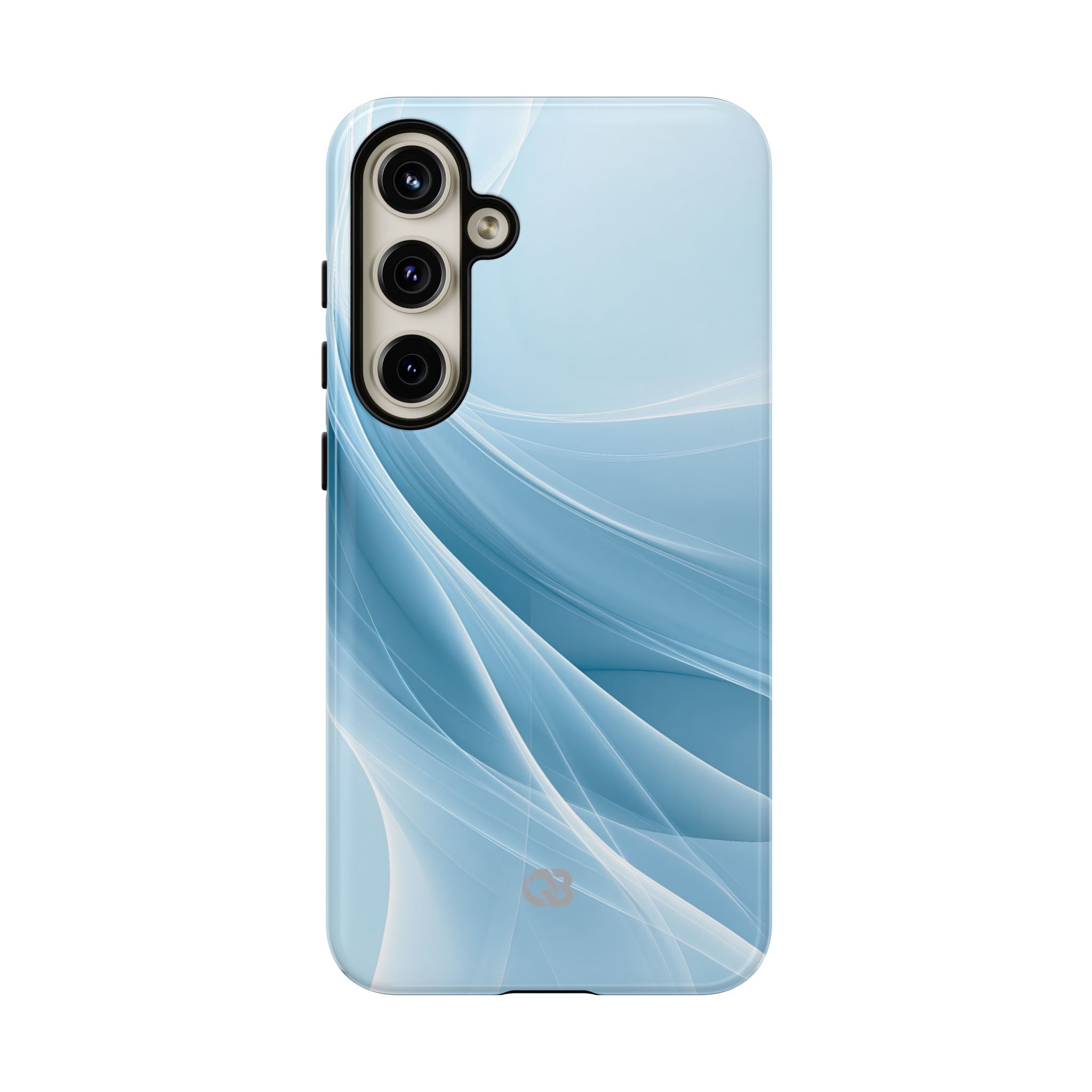 Blue Tough Phone Case for Samsung - Arctic Silk Drift