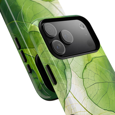 Emerald Leaf Veins · Tough+ Magsafe