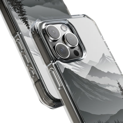Grey Impact MagSafe Phone Case for iPhone - Granite Ridge Mist