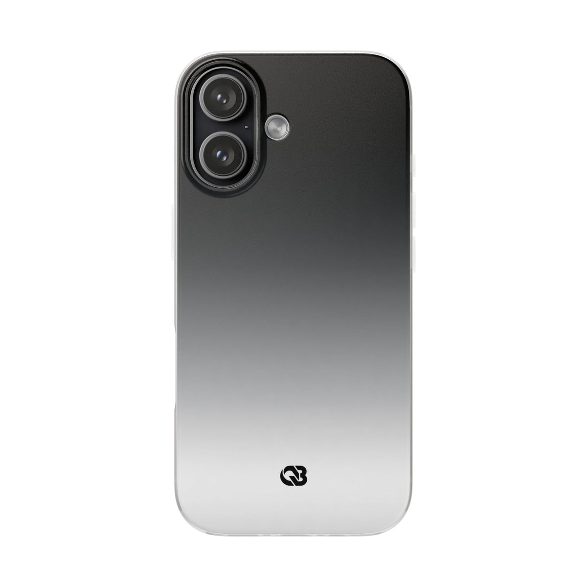 Noir Ombre Fade · Lite Phone Case for iPhone ·  Black