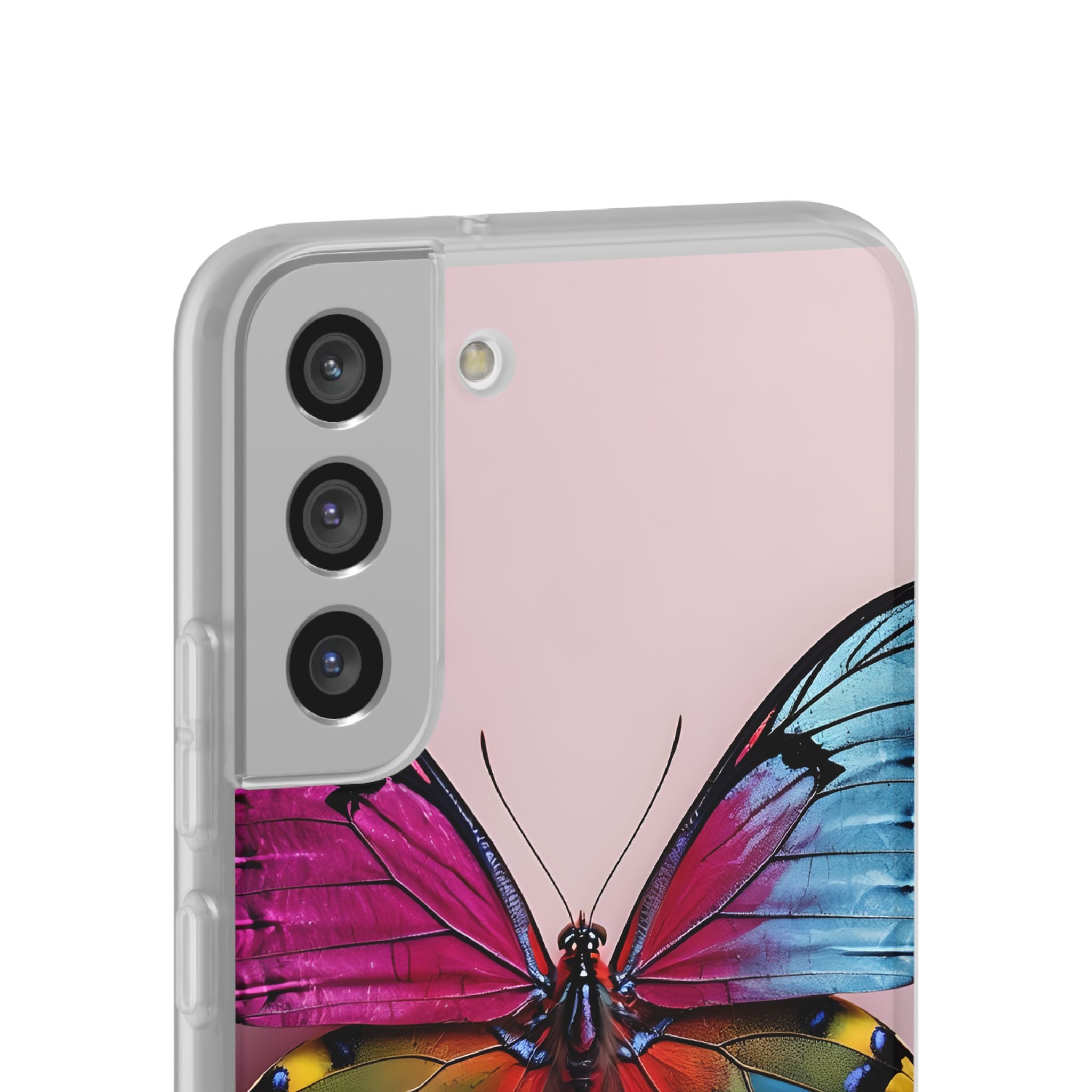 Vivid Butterfly Samsung S22 Plus Case - Soft