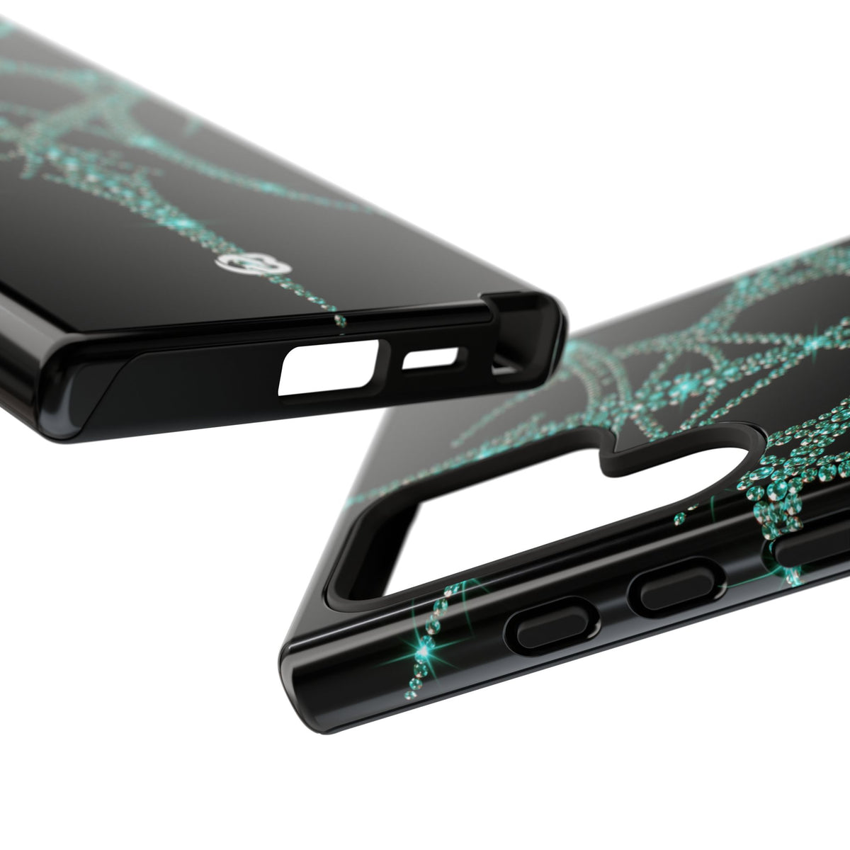 Teal Cyber Sigil · Tough Phone Case for Samsung · Teal